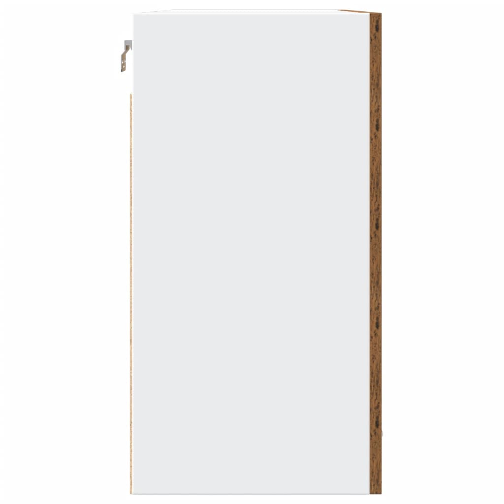 Armario de pared HKH Lyon en madera envejecida - 80x31x60 cm