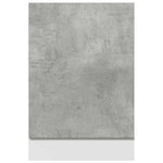 HKH Panel Lavavajillas Lyon de Cemento - 45x3x67 Cm - Gris