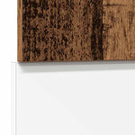 HKH Painel Máq Lavar Louça Lyon em Madeira Velha - 45x3x67 Cm