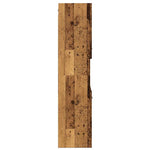 HKH Armario alto de baño de madera vieja - 30x30x130cm