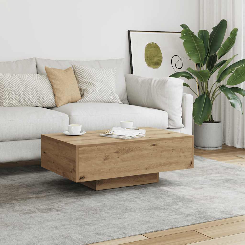 Mesa de Centro HKH en Derivados de Madera Roble Artesanal