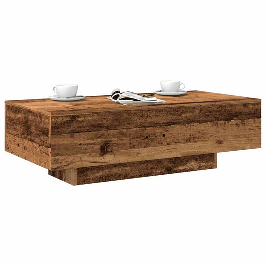 Mesa de centro HKH en derivados de madera en madera vieja