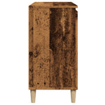 HKH Aparador em derivados de Madeira, Madeira de Eucalipto Maciça 102 X 35 X 70 Cm - Madeira Velha
