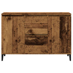 HKH Aparador Industrial em derivados de Madeira, Metal 102 X 35 X 70 Cm - Madeira Velha