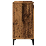 HKH Aparador Industrial em derivados de Madeira, Metal 102 X 35 X 70 Cm - Madeira Velha