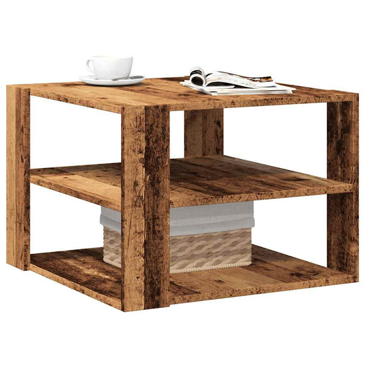 Mesa de centro HKH en madera envejecida