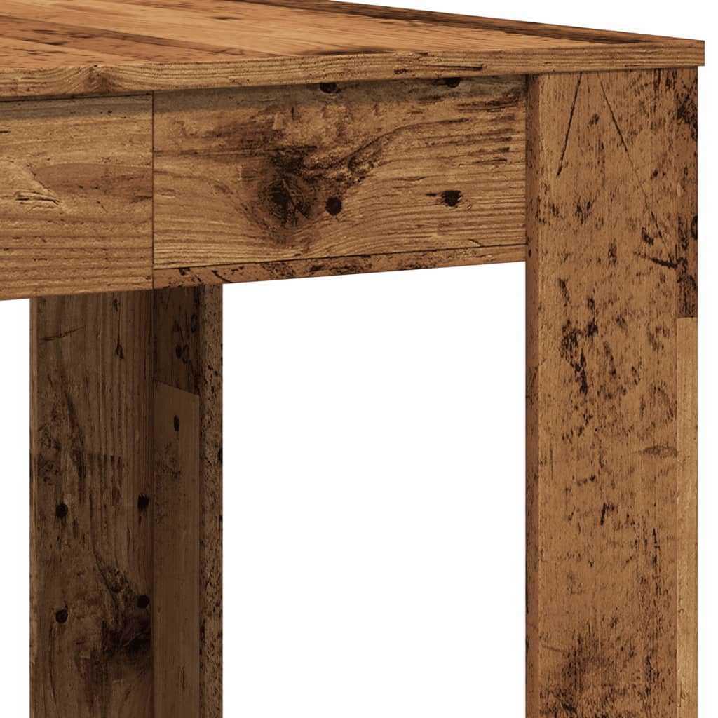 HKH Mesa de Jantar em Derivados de Madeira - Madeira Velha