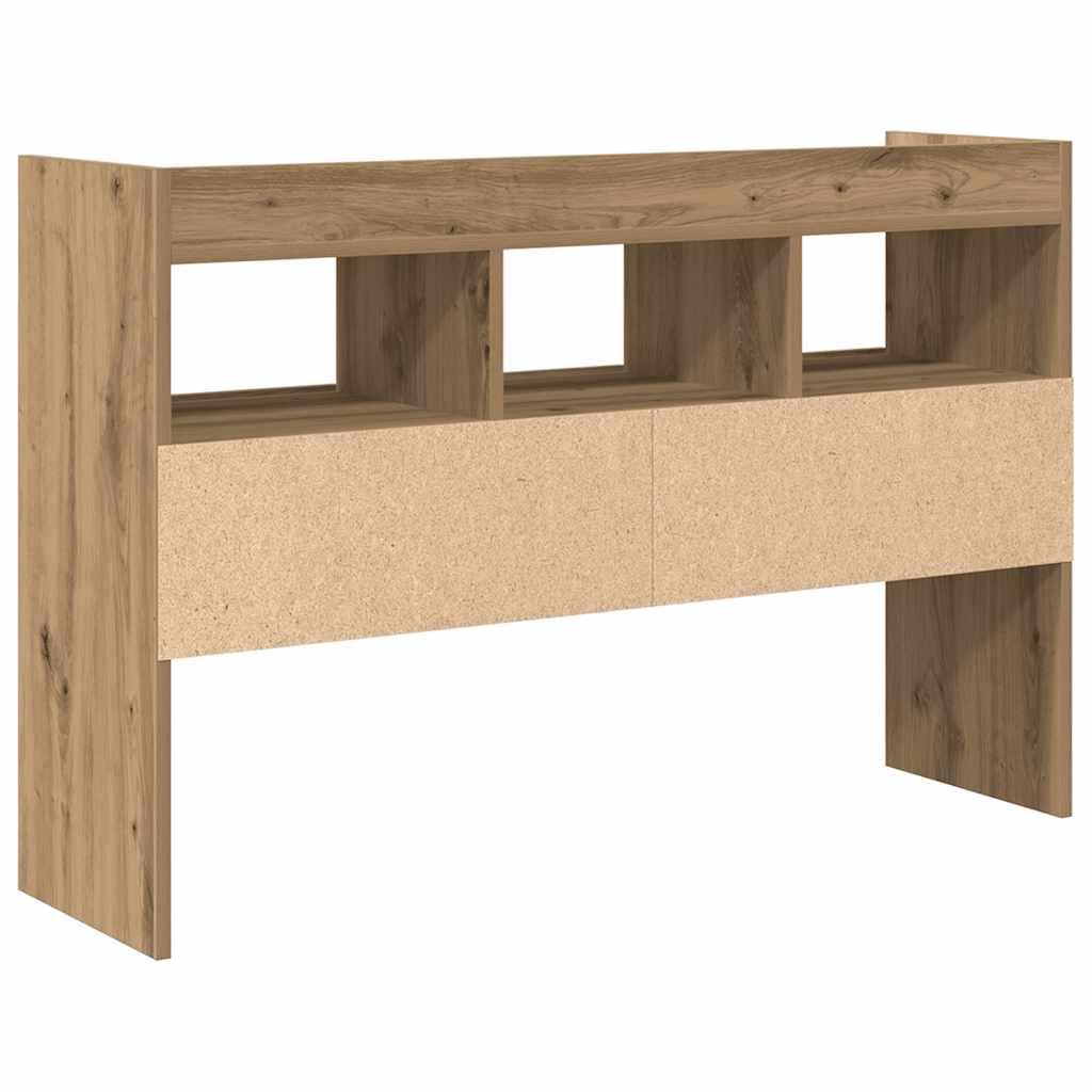 HKH Aparador em derivados de Madeira com 3 Gavetas 105 X 30 X 70 Cm - Carvalho Artisiano