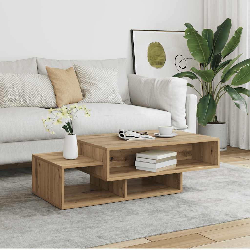 Mesa de Centro HKH en Derivados de Madera Roble Artesanal