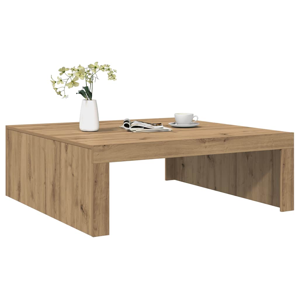 HKH Mesa de centro en derivados de madera, roble artesanal