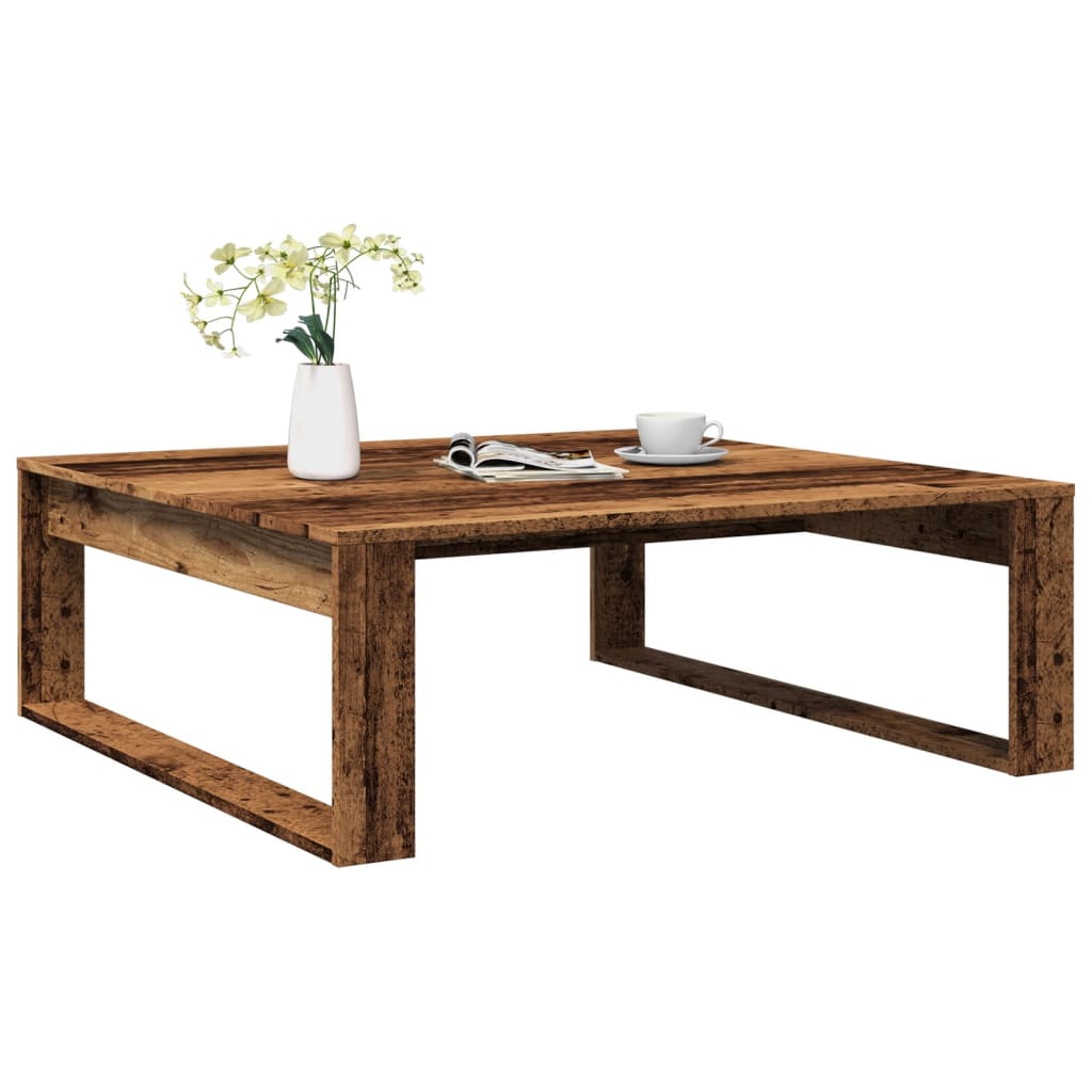 Mesa de centro HKH de madera DM antigua