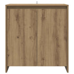HKH Aparador de derivados de madera 70 x 41 x 75 cm - Roble artesanal