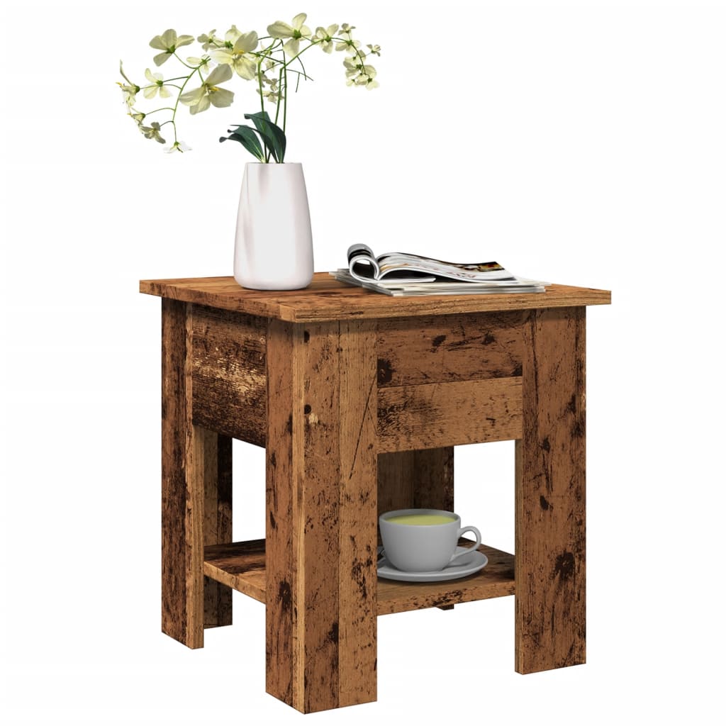 Mesa de centro HKH en madera envejecida