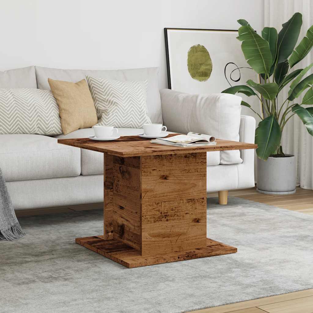 Mesa de centro HKH en derivados de madera en madera vieja