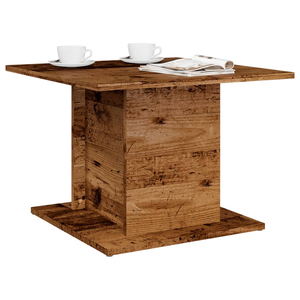 Mesa de centro HKH en derivados de madera en madera vieja