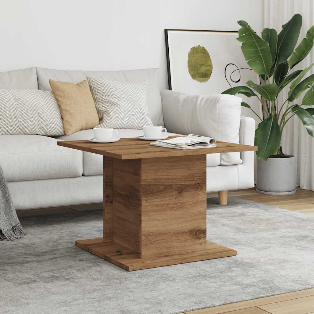 HKH Mesa de centro en derivados de madera, roble artesanal