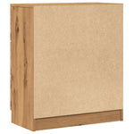 HKH Aparador Clásico en Derivados de Madera 60 X 30 X 70 Cm - Roble Artesanal