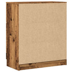 HKH Aparador Clássico em derivados de Madeira com 3 Gavetas 60 X 30 X 70 Cm - Madeira Velha