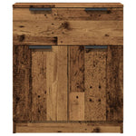 Aparador Clásico HKH de Madera Derivada con 2 Cajones 60 X 30 X 70 Cm - Madera Vieja