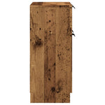 Aparador Clásico HKH de Madera Derivada con 2 Cajones 60 X 30 X 70 Cm - Madera Vieja