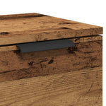 Aparador Clásico HKH de Madera Derivada con 2 Cajones 60 X 30 X 70 Cm - Madera Vieja