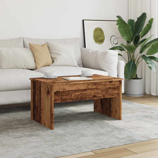 Mesa de centro HKH en derivados de madera en madera vieja