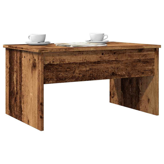 Mesa de centro HKH en derivados de madera en madera vieja