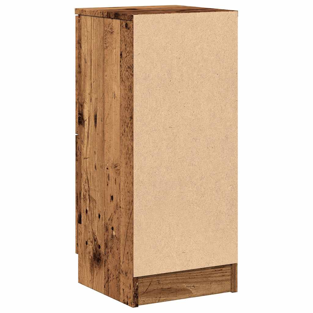 Aparador HKH en derivados de madera 30 X 30 X 70 Cm - Madera Vieja