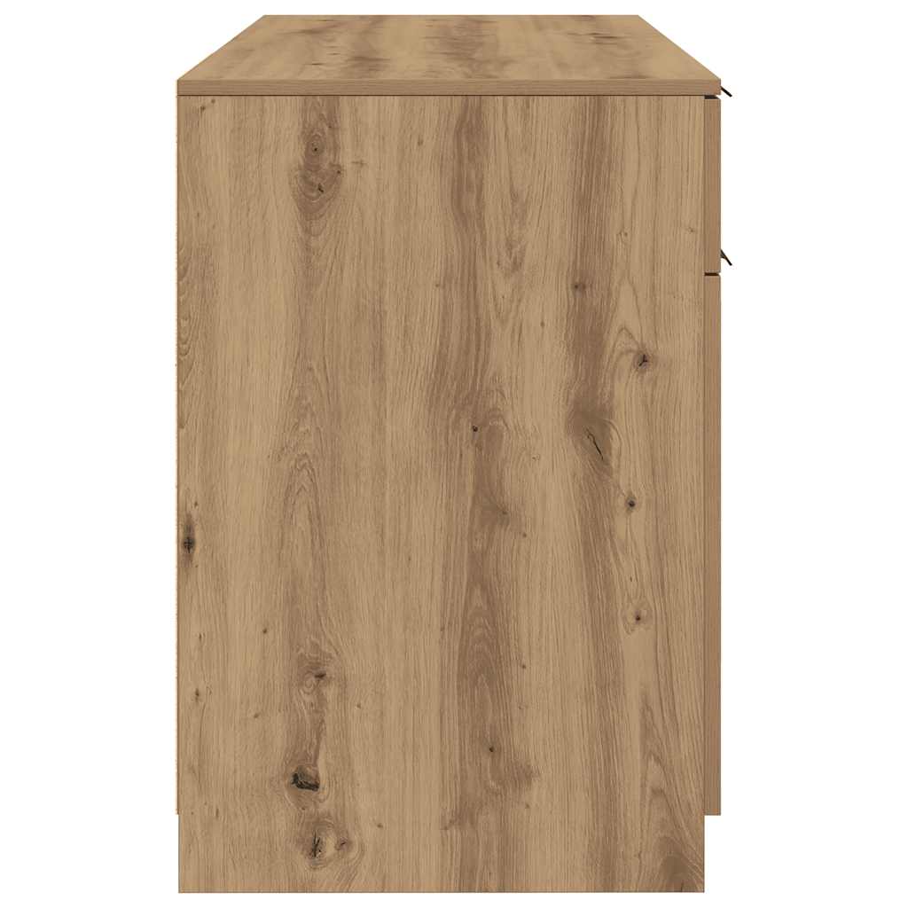 HKH Escritorio Derivados Madera en Madera Roble Artesano