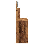 HKH Tocador con Luces LED Color en Madera Vieja - 96x40x142 Cm