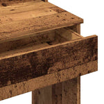 HKH Tocador con Luces LED Color en Madera Vieja - 96x40x142 Cm