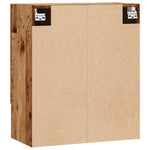 HKH Armario de Pared en Madera Antigua - 60x31x70 Cm