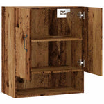 HKH Armario de Pared en Madera Antigua - 60x31x70 Cm