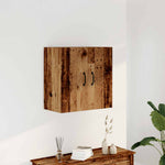 HKH Armario Pared de Madera Vieja - 60x31x60 Cm