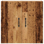 HKH Armario Pared de Madera Vieja - 60x31x60 Cm