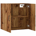 HKH Armario Pared de Madera Vieja - 60x31x60 Cm