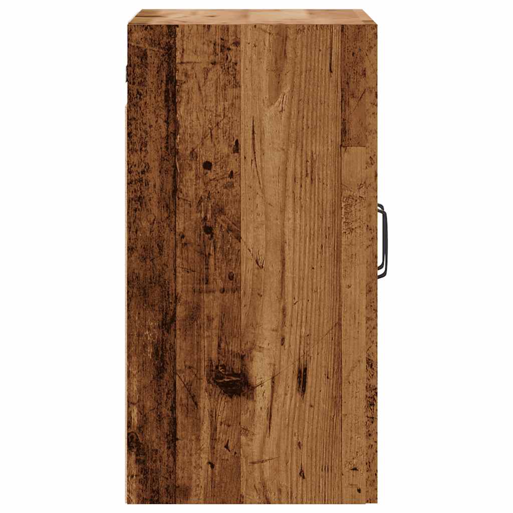 HKH Armario Pared de Madera Vieja - 60x31x60 Cm