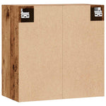 HKH Armario Pared de Madera Vieja - 60x31x60 Cm
