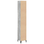 Armario de baño HKH de cemento - 30x30x190 Cm - Gris
