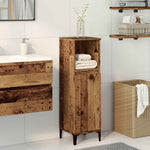 HKH Mueble de baño de madera envejecida - 30x30x100 cm