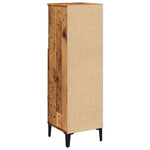 HKH Mueble de baño de madera envejecida - 30x30x100 cm