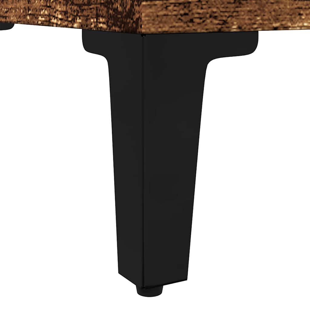 HKH Mueble de baño de madera envejecida - 30x30x100 cm