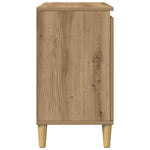 Mueble de baño HKH para lavabo en roble artesano - 58x33x60cm