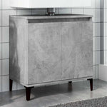 HKH Móvel P/ Lavatório em Cimento - 58x33x60 Cm - Cinza