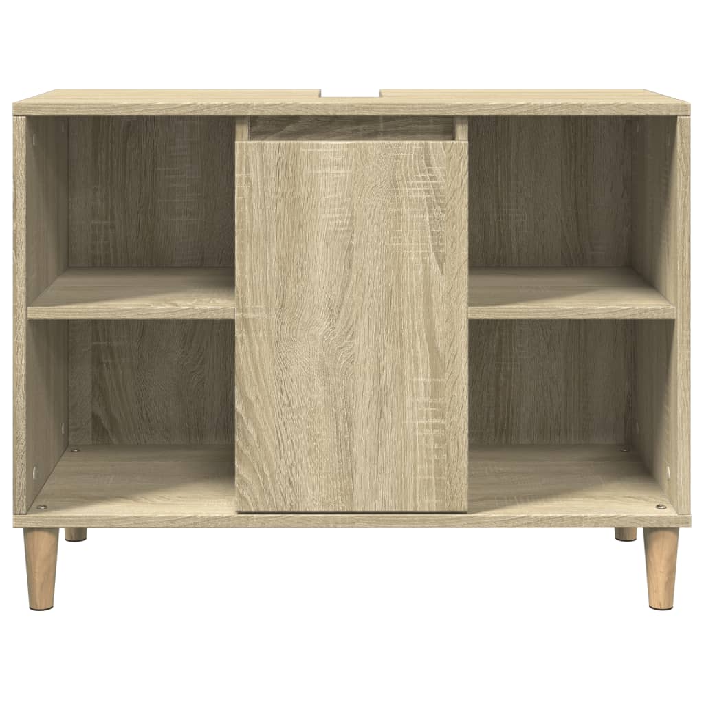 HKH Mueble de Baño Roble Sonoma - 80x33x60cm