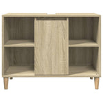 HKH Mueble de Baño Roble Sonoma - 80x33x60cm