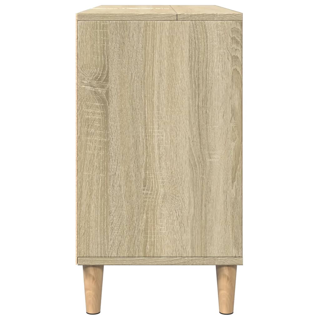 HKH Mueble de Baño Roble Sonoma - 80x33x60cm