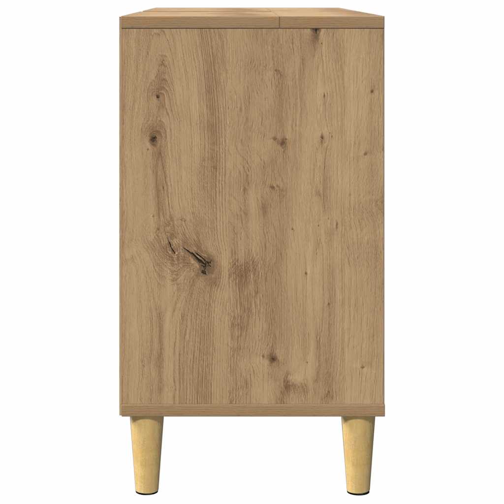 HKH Armario Baño Roble Artesano - 80x33x60 Cm
