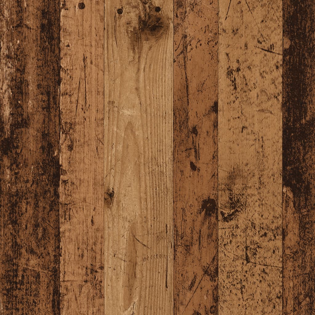 HKH Aparador Alto em derivados de Madeira 36 X 35,5 X 103,5 Cm - Madeira Velha