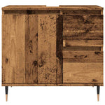 Mueble de baño de madera envejecida HKH